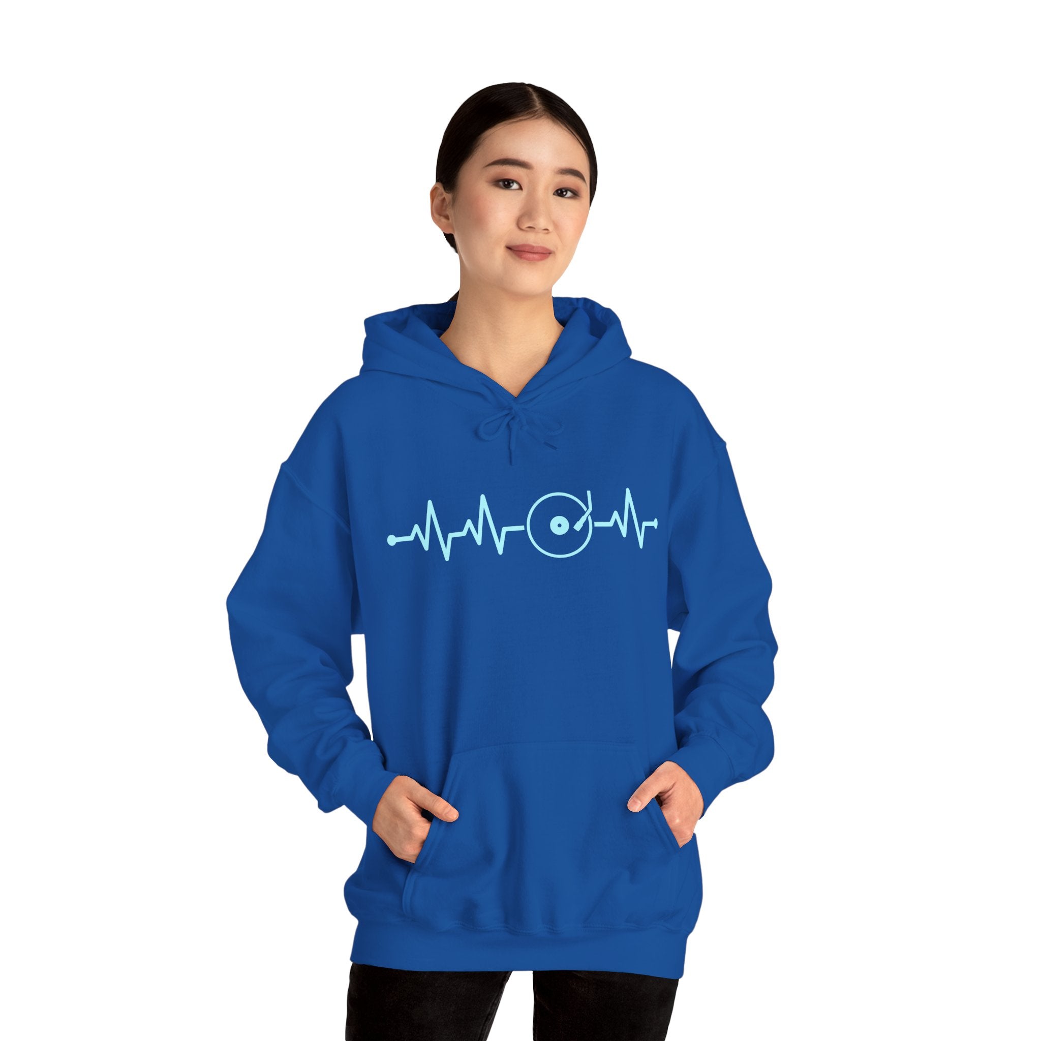 Vinyl Heartbeat Hoodie⠀