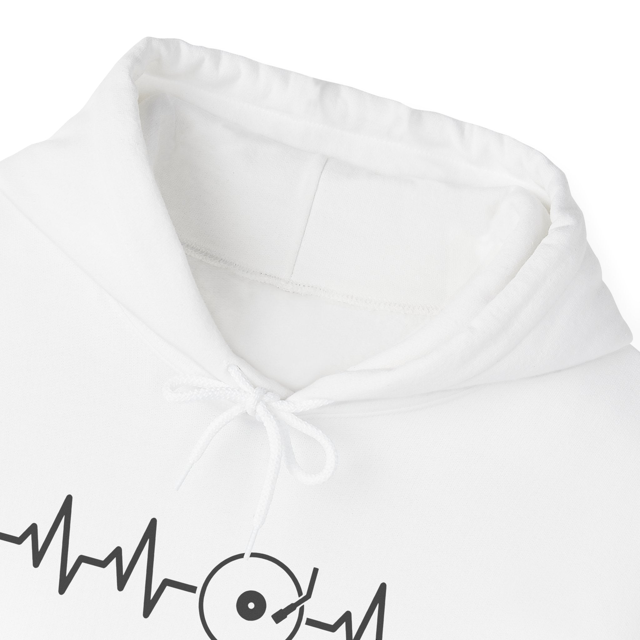 Vinyl Heartbeat Hoodie