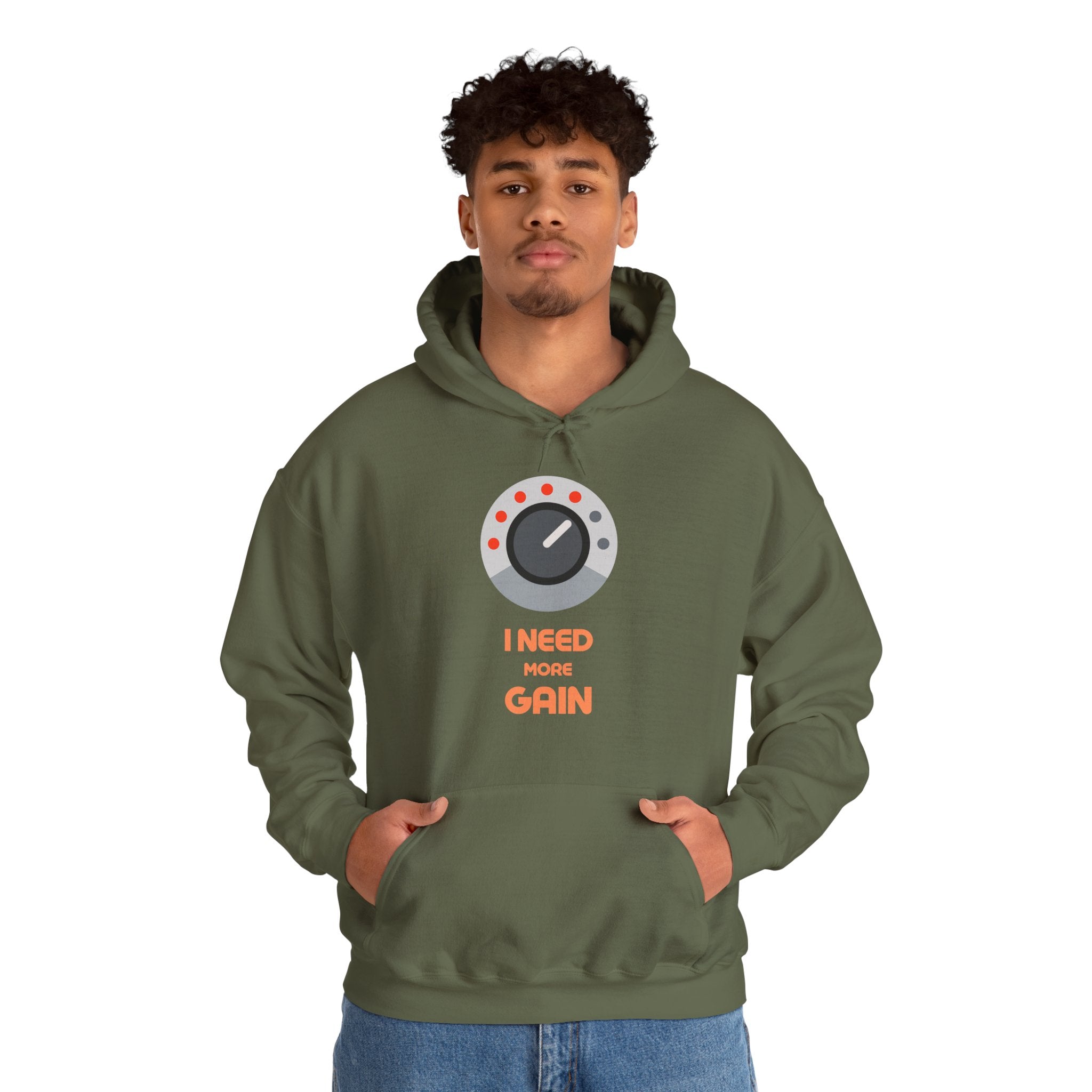 Need More Gain Hoodie