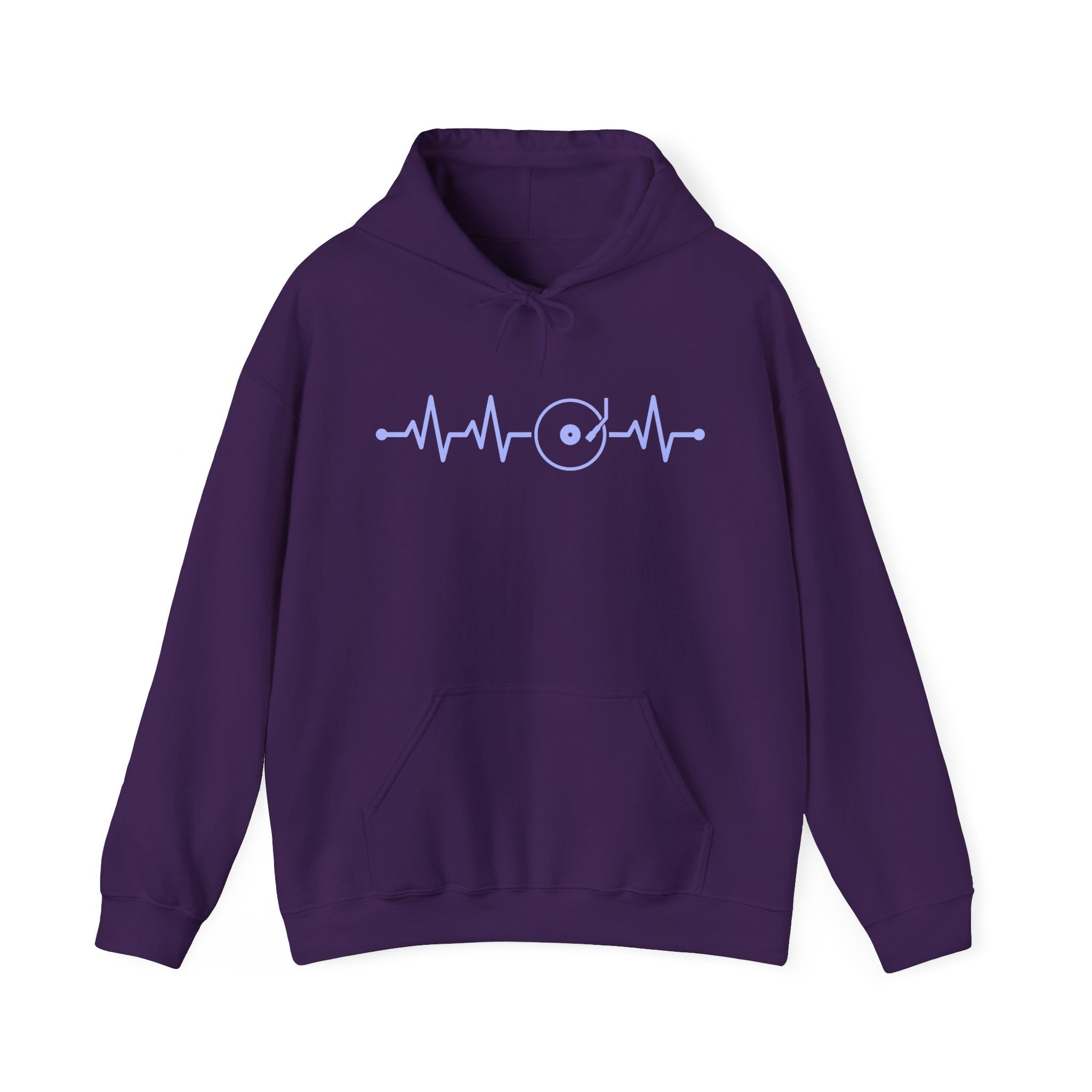 Vinyl Heartbeat Hoodie