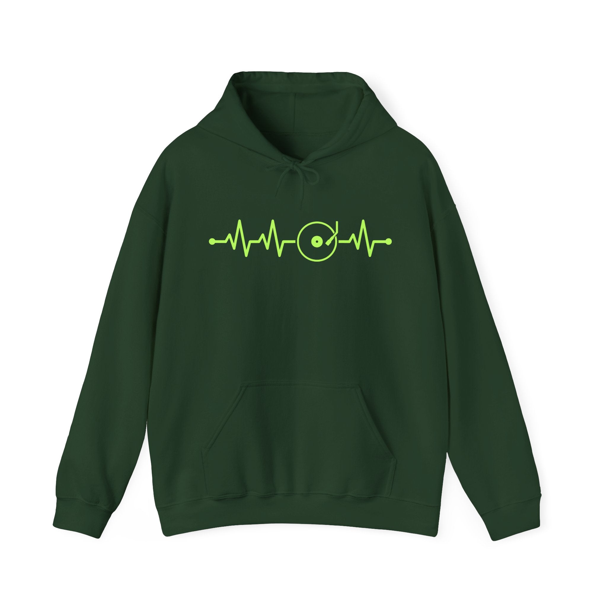 Vinyl Heartbeat Hoodie