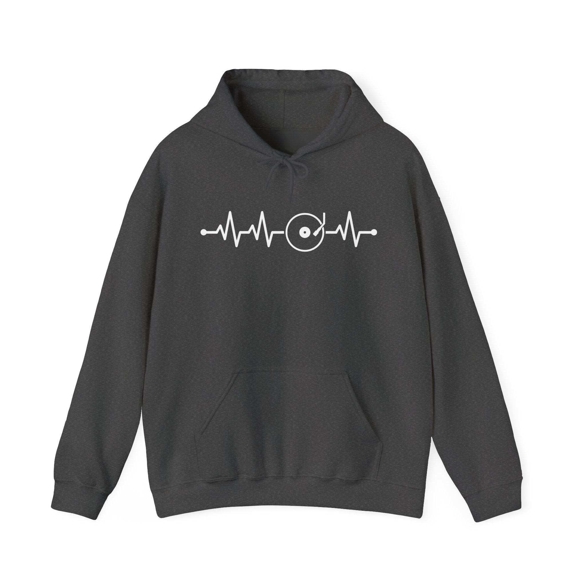 Vinyl Heartbeat Hoodie
