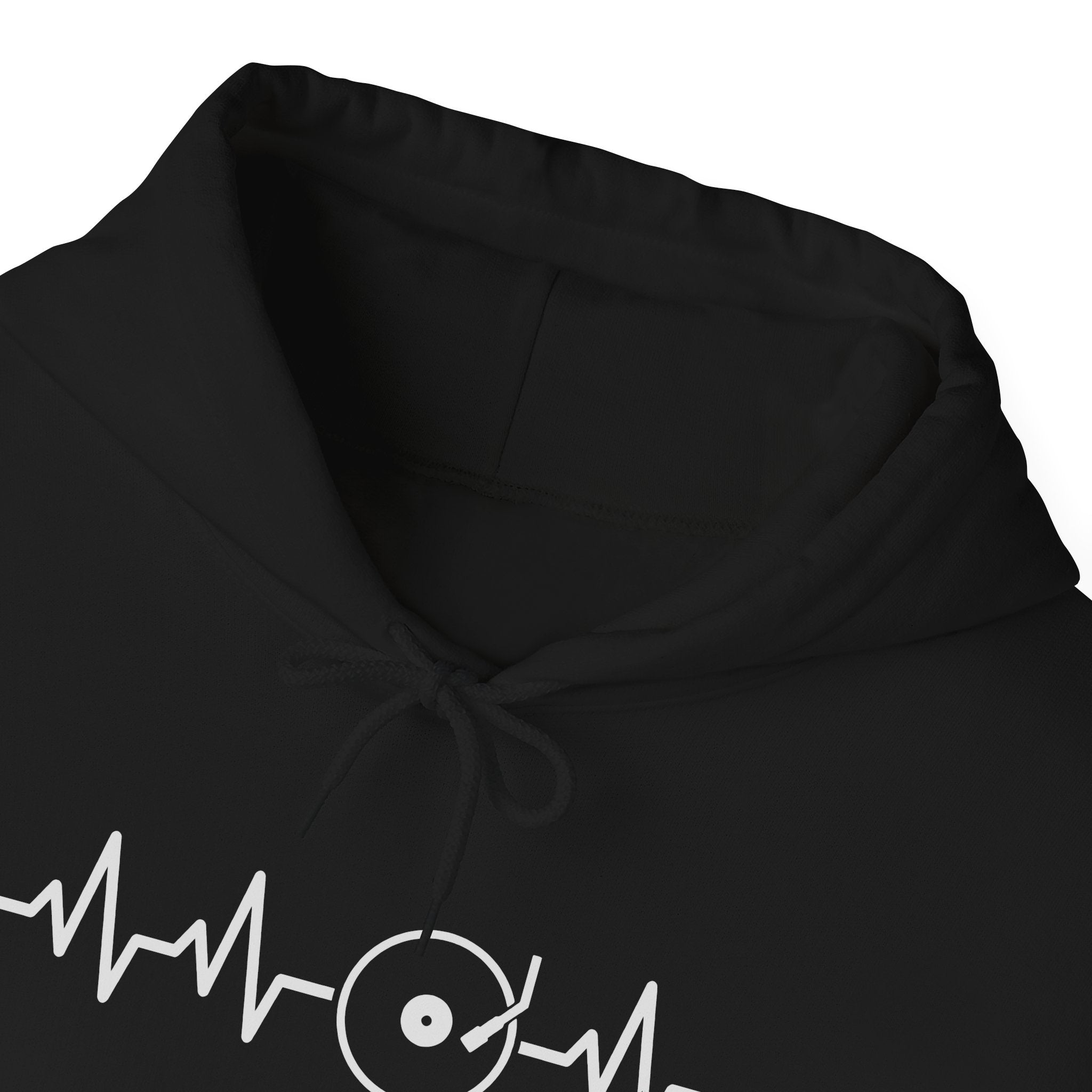 Vinyl Heartbeat Hoodie