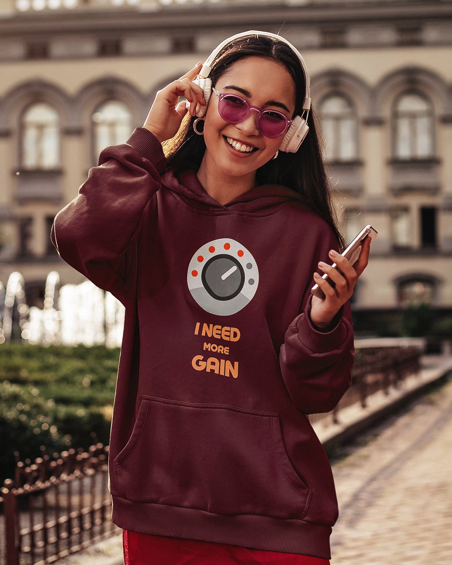 Need More Gain Hoodie